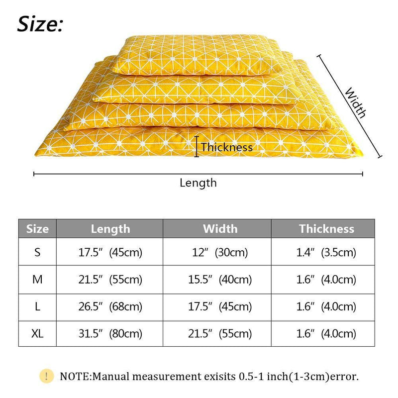 Soft Warm Pet Plaid Mattress